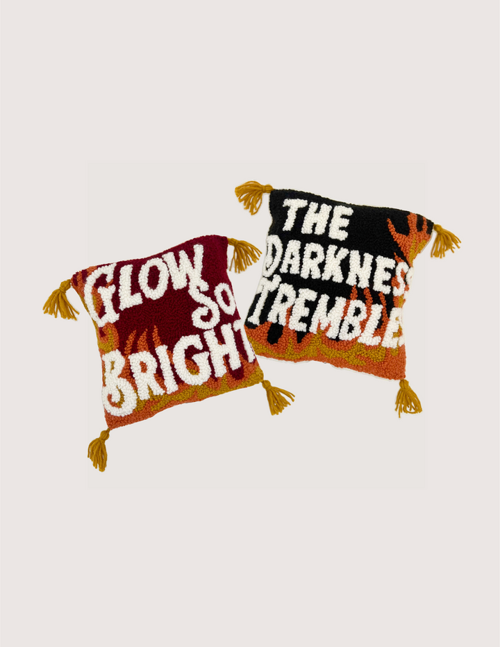 Glow So Bright, The Darkness Trembles Mini Pillow Set image 0