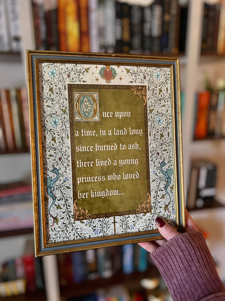 Throne of Glass Scroll Print image 1