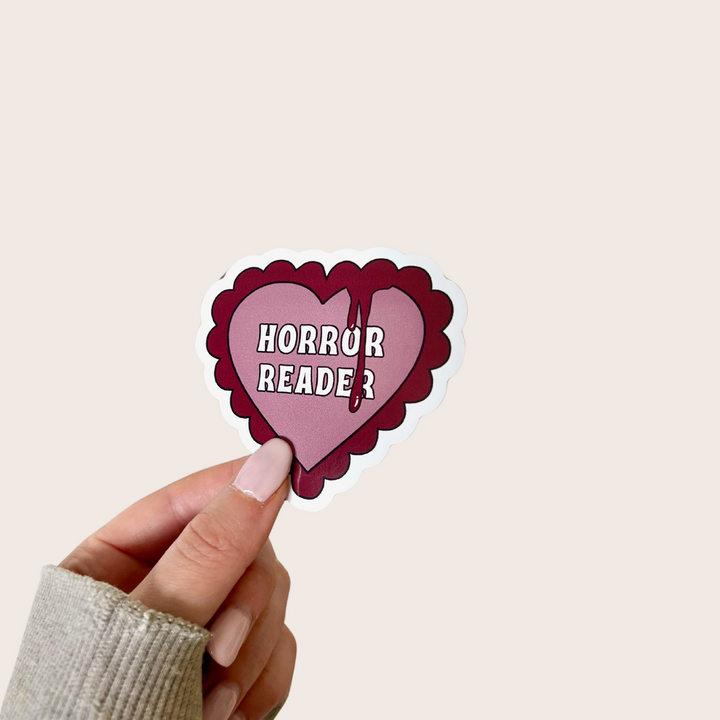 Horror Reader Sticker image 1