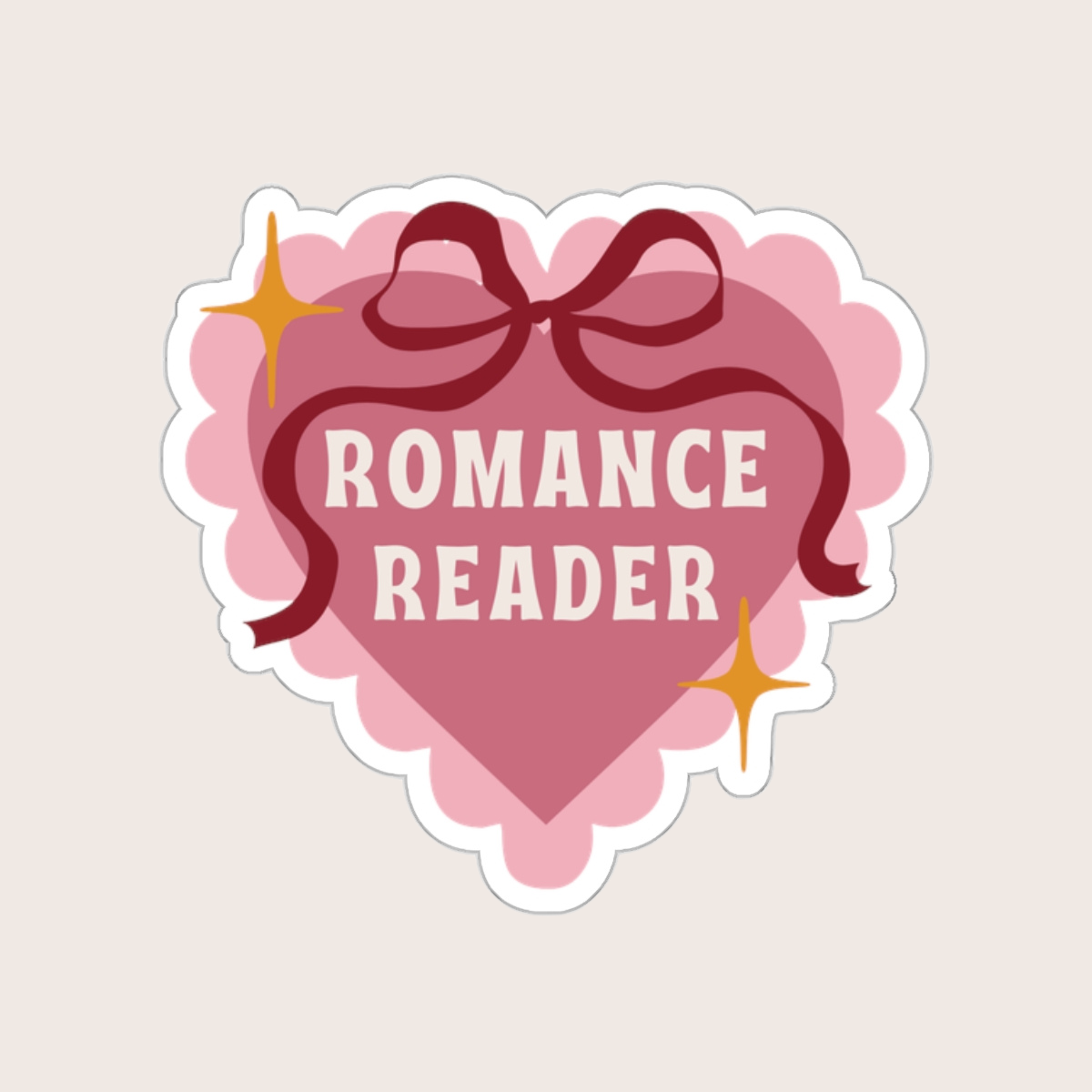 Romance Reader Sticker image 0